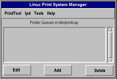 Linux Print System Manager