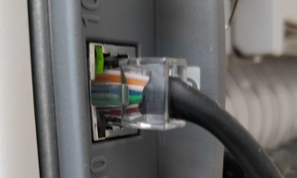 internal print server with cable