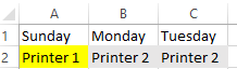 print calendar