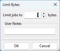 Limit Bytes