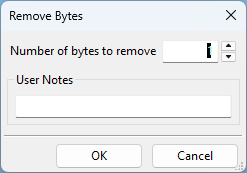 Remove Bytes