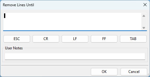 Remove Lines Until