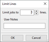 Limit Lines