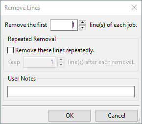 Remove Lines